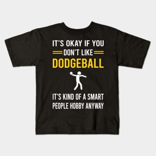 Smart People Hobby Dodgeball Kids T-Shirt